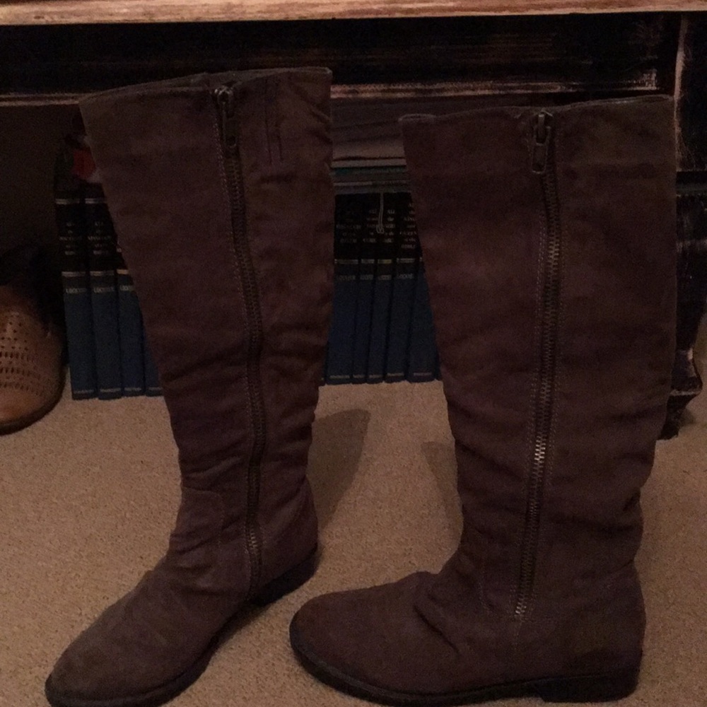Mid calf boots